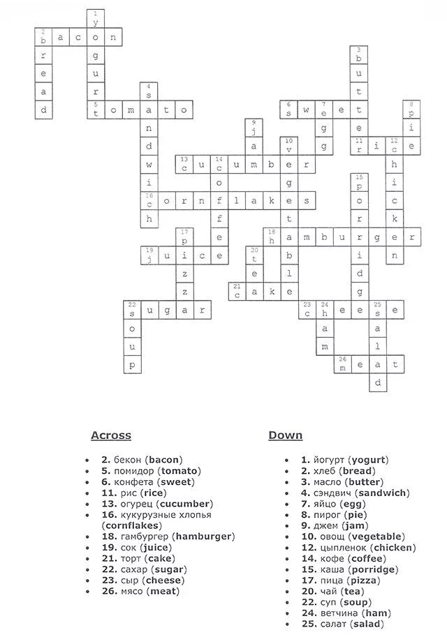 Английский кроссворд на тему. Кроссворд на тему еда. Кроссворд на английском для малышей. Кроссворд по английскому на тему. Кроссворд на английском.