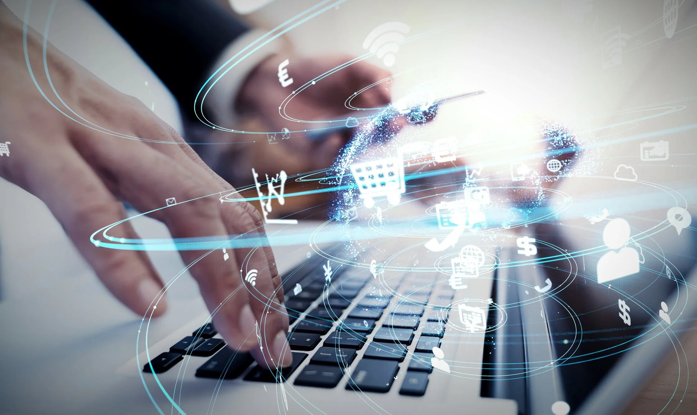Информационные технологии использование технологий в сетях. Цифровые технологии. цифровой подход. технологии сток. ит партнер.