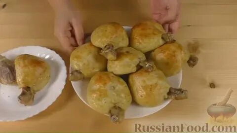Тест с картошки и курицам