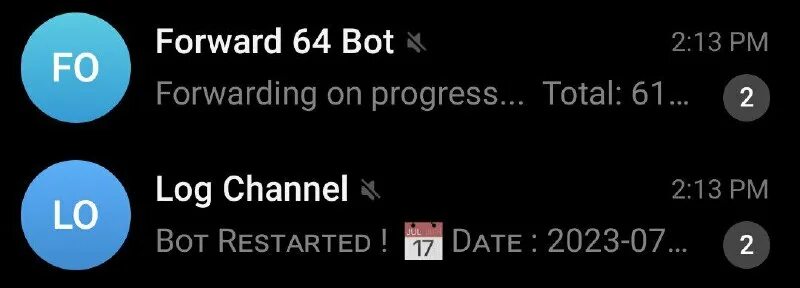 Bot forward message. Bot forward message