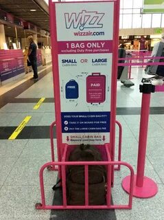 Wizz air malta багаж