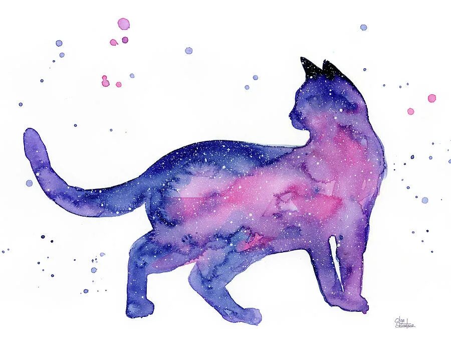 Кот в космосе рисунок. Космический кот. Кот в космосе. Космический котик акварелью. Космос рисование коты.