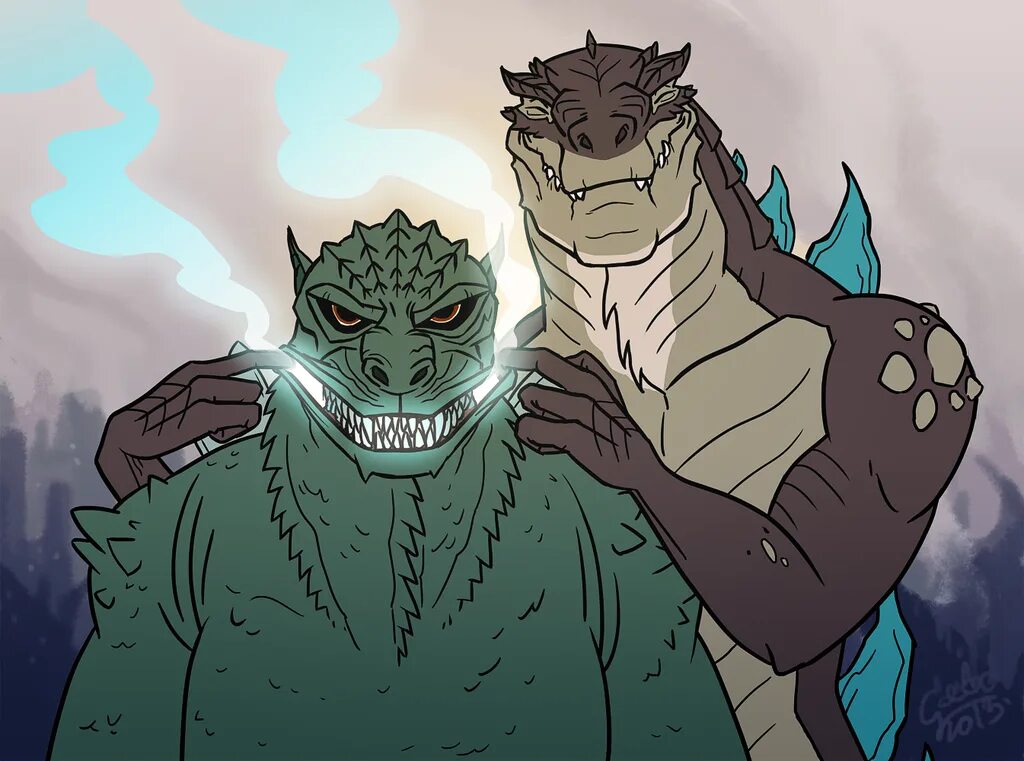 Smiling critters comics