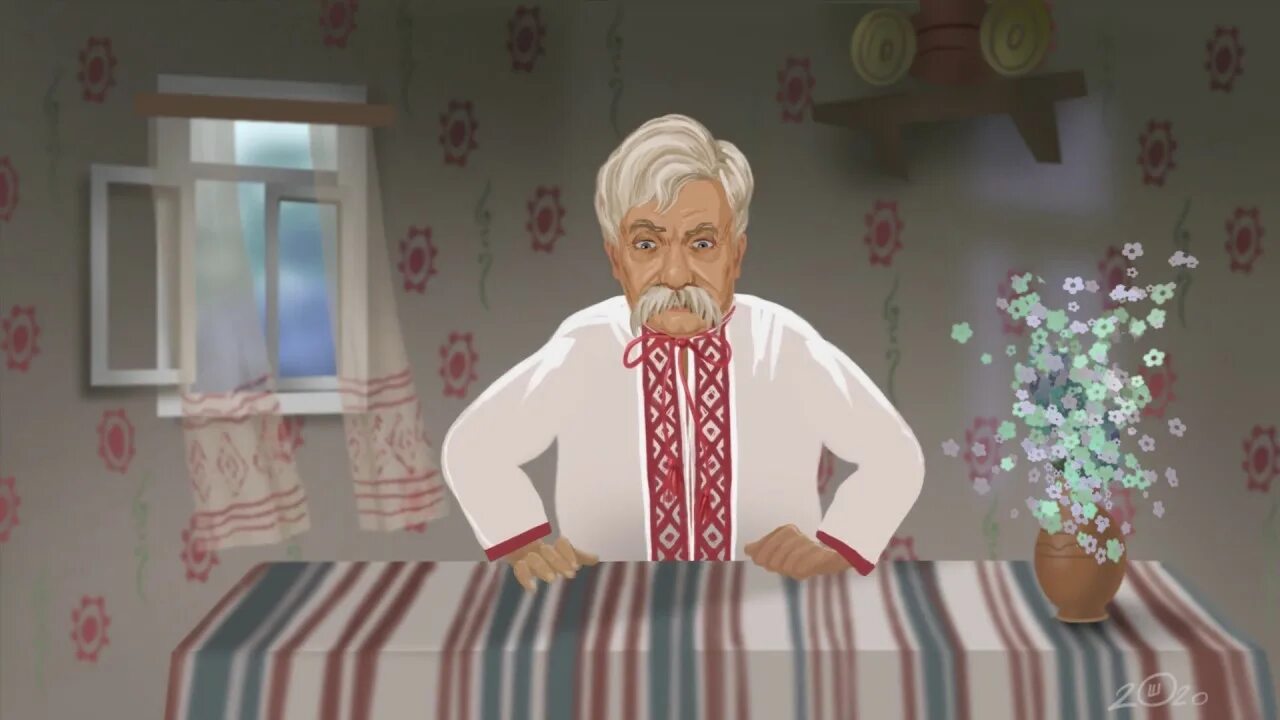 Дед Панас про 500 гривен и глаз - YouTube