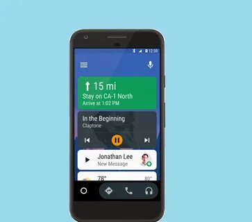 Android auto приложения на телефоне