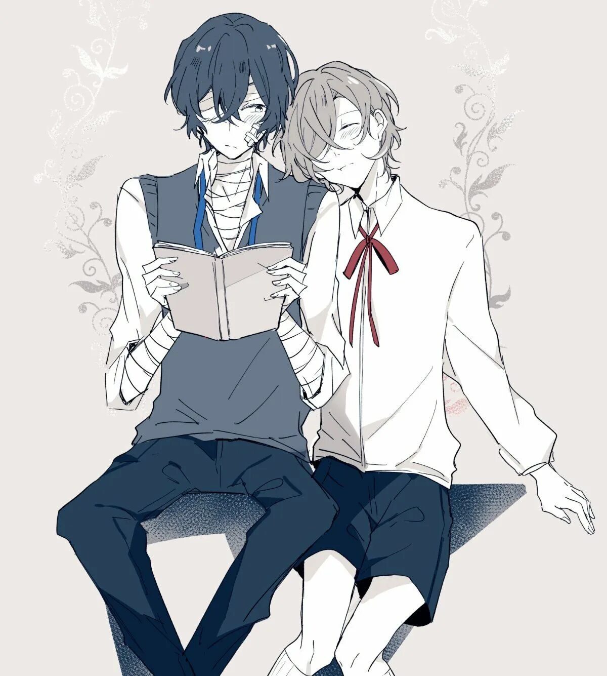 Фёдор достоевский бсд. Эдгар аллан по бсд манга. Соукоку бсд. Дадзай осаму арт. Аниме дневник будущего мирай никки.