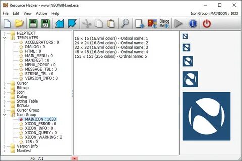 Version resource