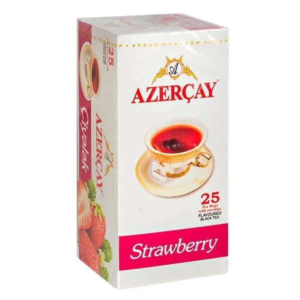 Азерчай 25 пакетиков ассортимент. Азерчай чай в пакетиках клубника, черный, 25 пакетиков. Чай Азерчай черный с клубникой. Азерчай заварной.