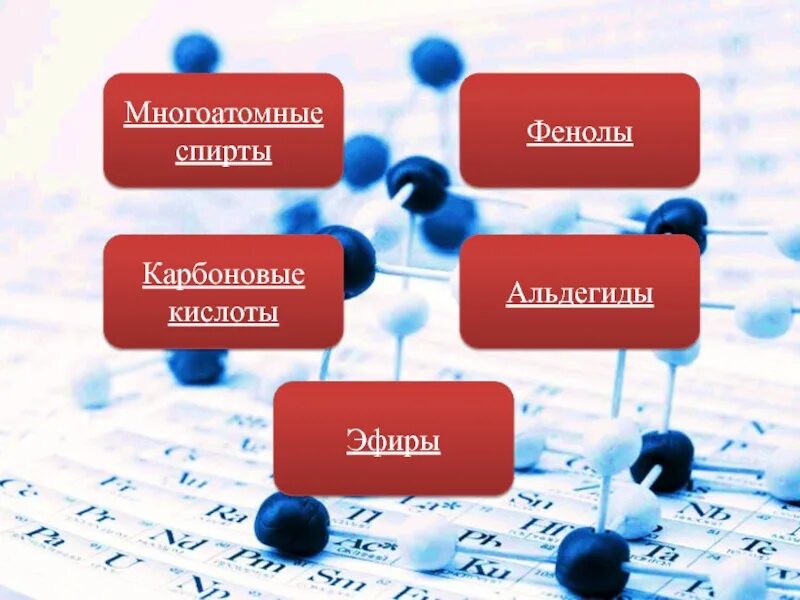 Фенол и карбоновая кислота