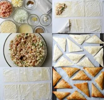 Как приготовить самсу из слоеного теста