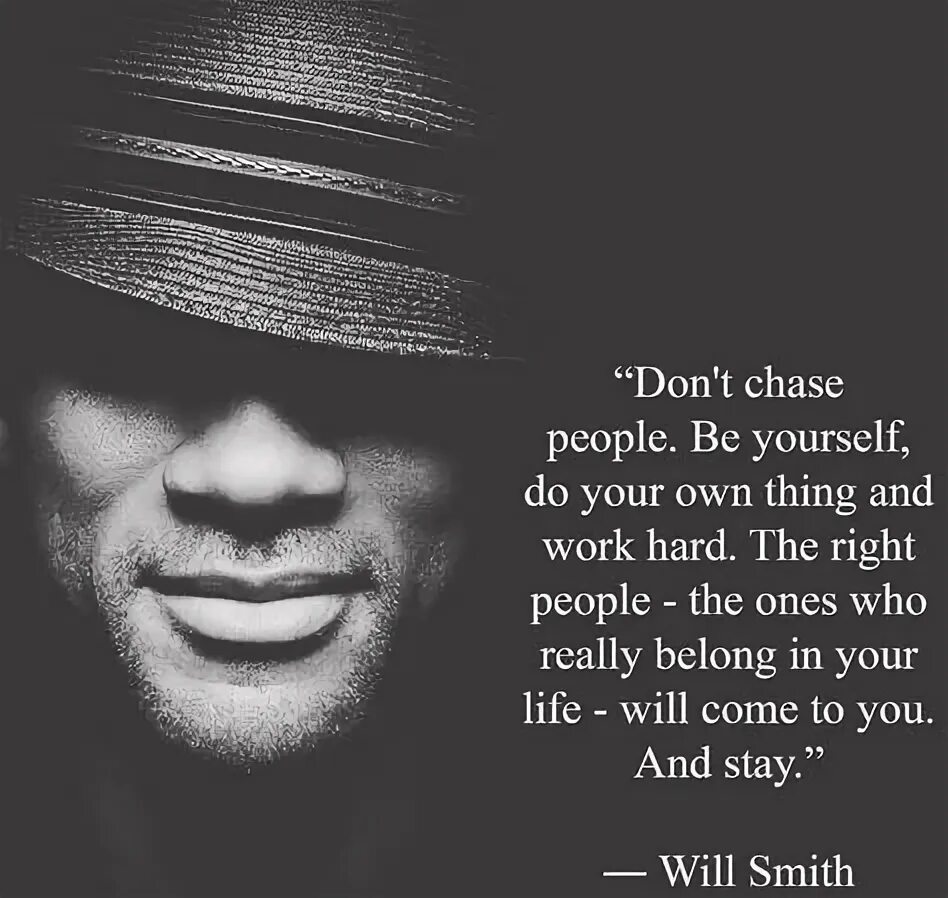 Doing my own thing. Doing my own thing