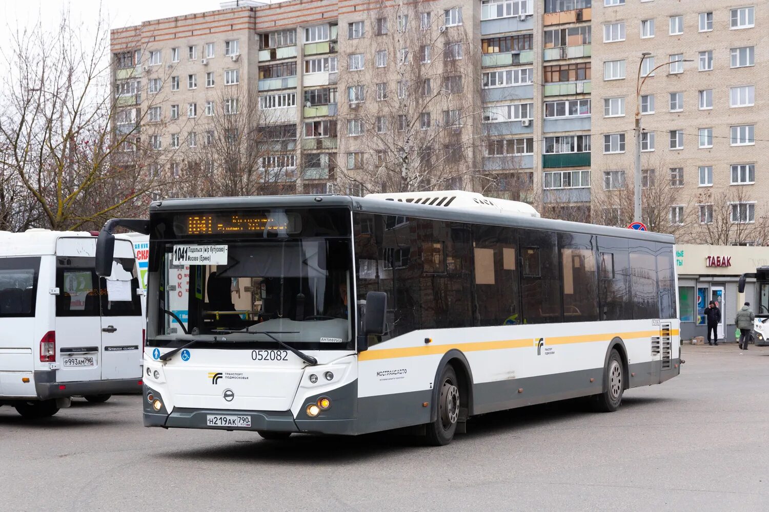 ЛИАЗ 5292. Транспорт Подмосковья. Автобусы Московской области. Н490ам790.