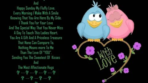 💐 Good Morning And Happy Sunday MyLove 💐 - YouTube