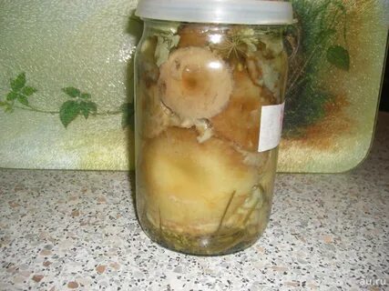 Грузди на зиму под капроновыми крышками