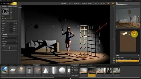 Set light 3d