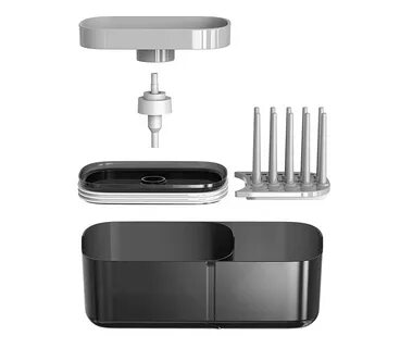 Soap pump caddy