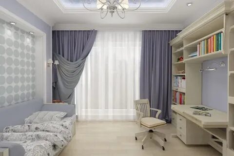 Детская с панорамным окном