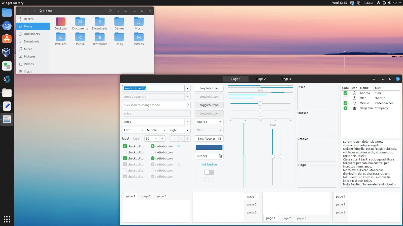 Gtk widgets. Gtk3. gtk595700. radiobutton xamarin. checkbutton.