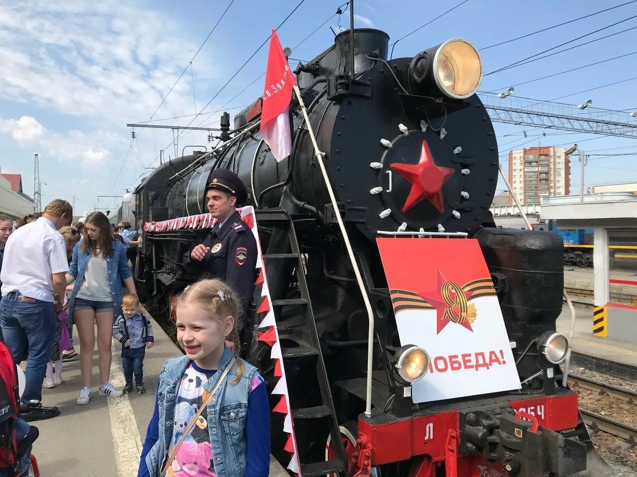 Поезд победы пенза. Лебедянка паровоз поезд Победы. Поезд Победы Пенза 2023. Ретро поезд Пенза.