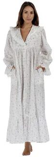 pourThe 1 for U 100% Coton Style Victorien NightgownRobe de Chambre Amelia...