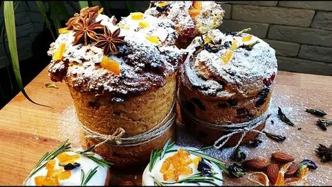 Кулич с шоколадными каплями