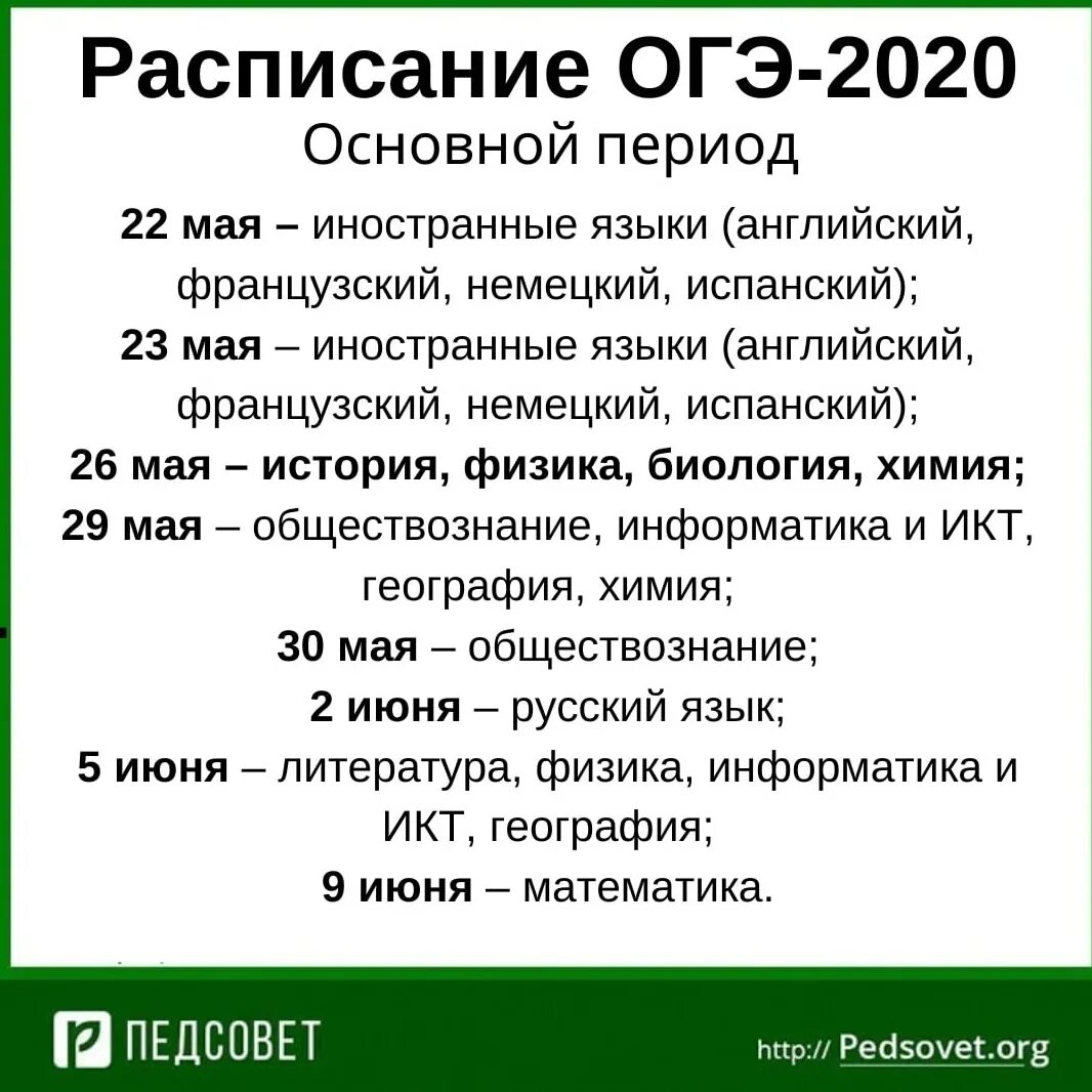 Когда сдают экзамены в 9. Расписание ОГЭ 2020. Расписание ОГЭ. Основной период ОГЭ. График ОГЭ.