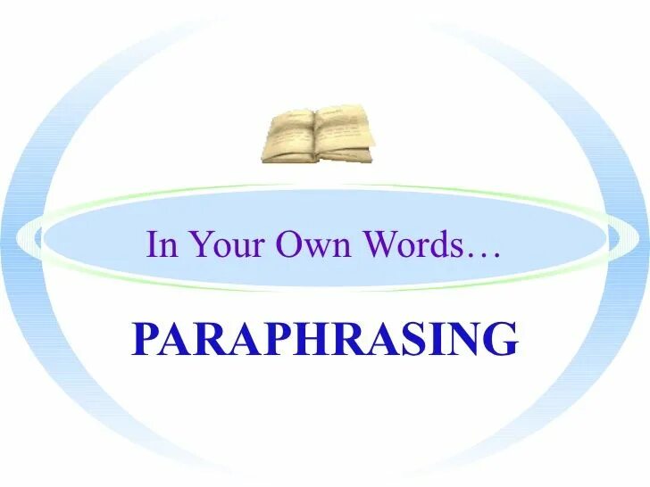 Make paraphrase. Paraphrase. what is paraphrasing. paraphrasing techniques. in your own words.