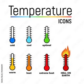 Why do the temperatures in different