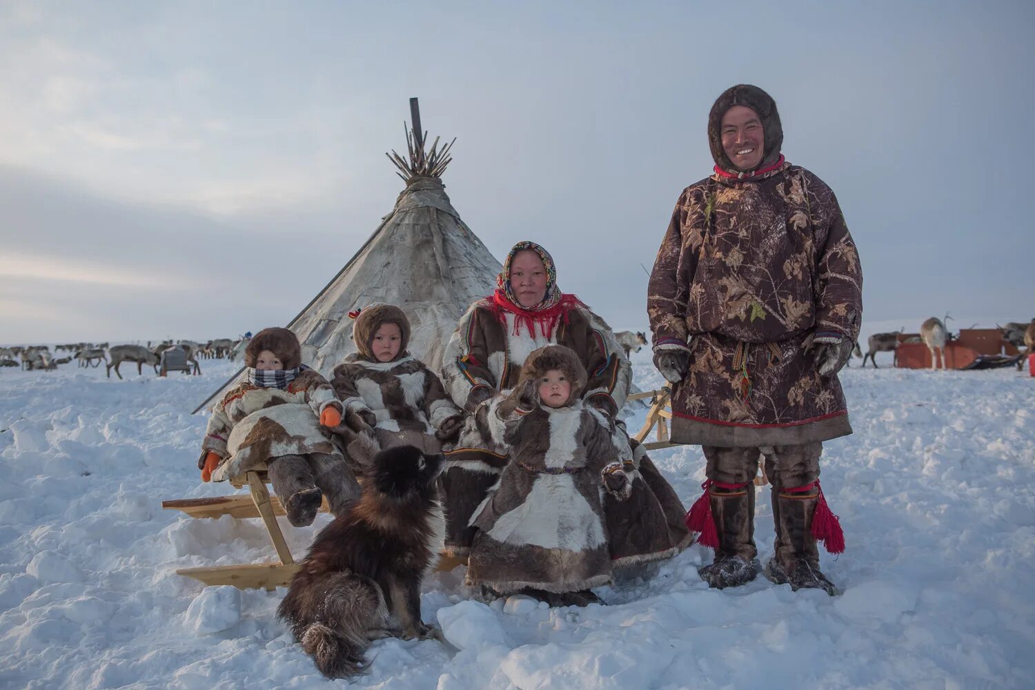 Чем основном занимаются коренные жители крайнего севера