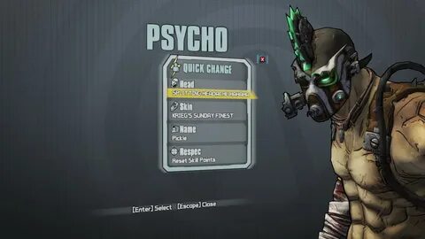 Borderlands editor