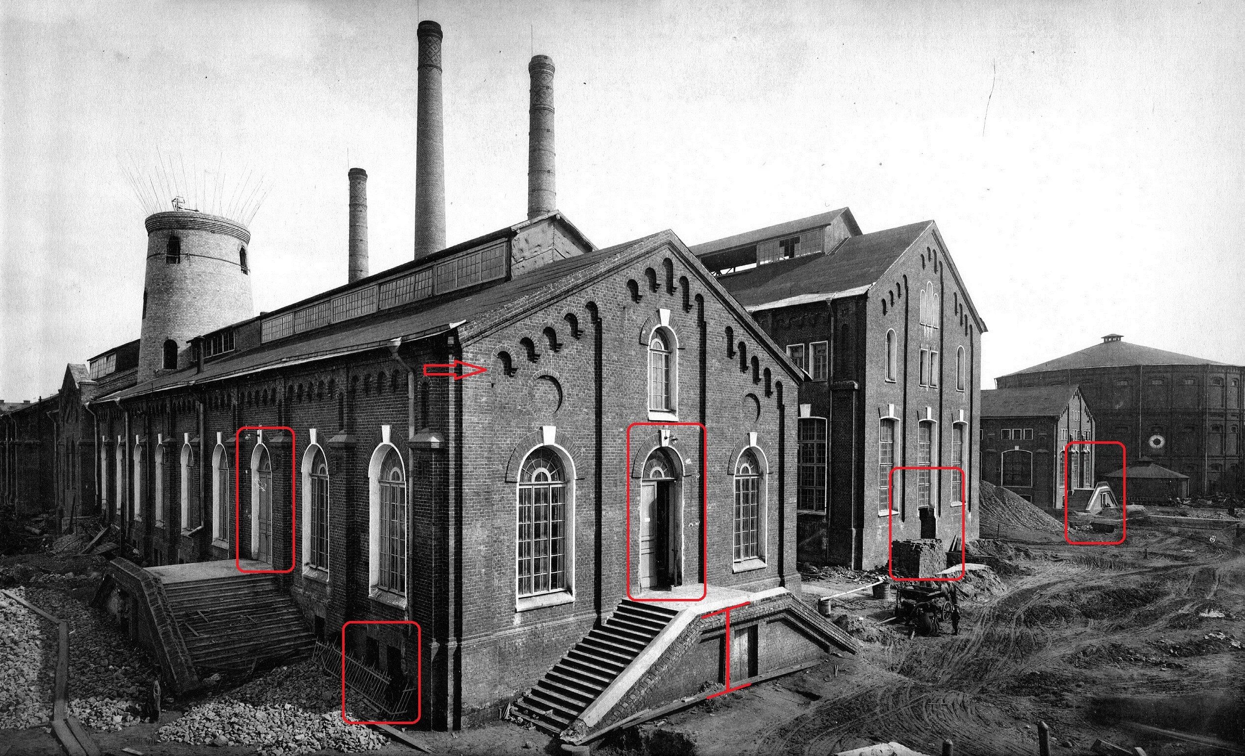 Московский газовый завод 19 век. Газовый завод в Москве в 19 веке. Московский газовый завод 1866. Архитектура 19 века в России заводы. Фабрики 20 века