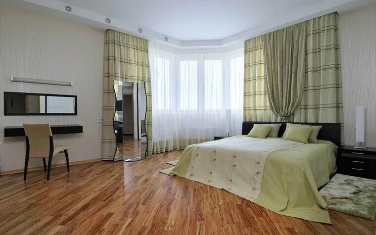 40+ Bedroom Curtain Ideas (For Master, Small, and Children Bedroom) Small room b