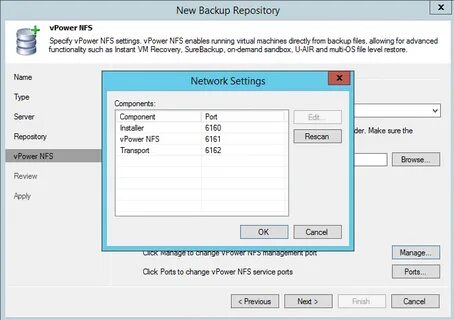 Create backup