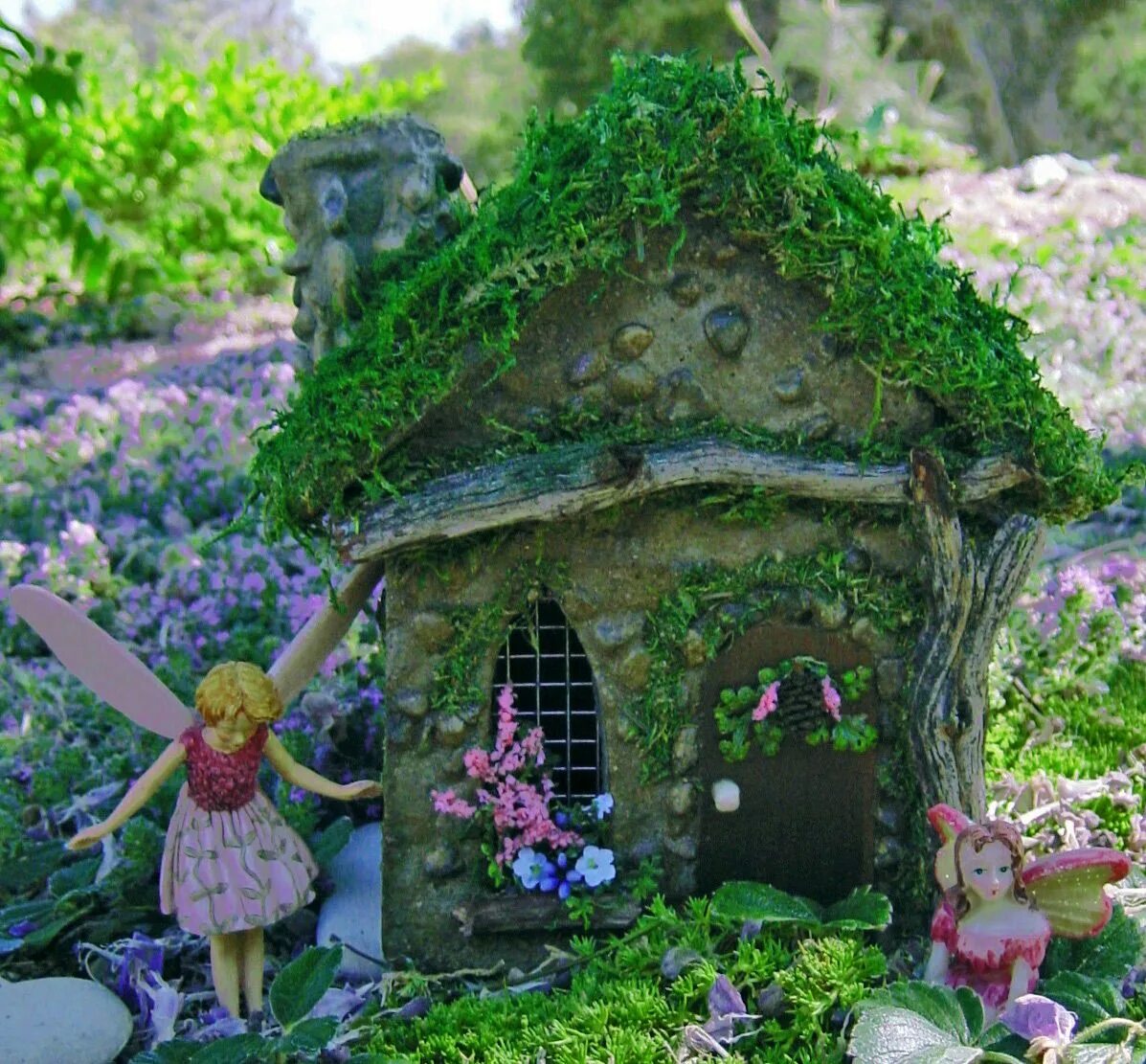 Fairy village. Домик феи. Домик для эльфов в саду. Сад с феями домики. Дом феи настоящий.