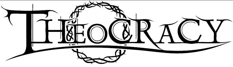 String theocracy. Логотип theocracy. рокындроль бэнд лого. theocracy игра. reborn christian band logo.