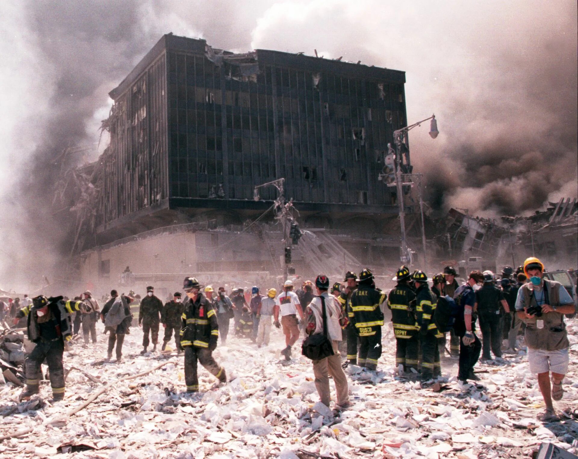 23 октября 2001 года. Башни-Близнецы 11 сентября 2001.