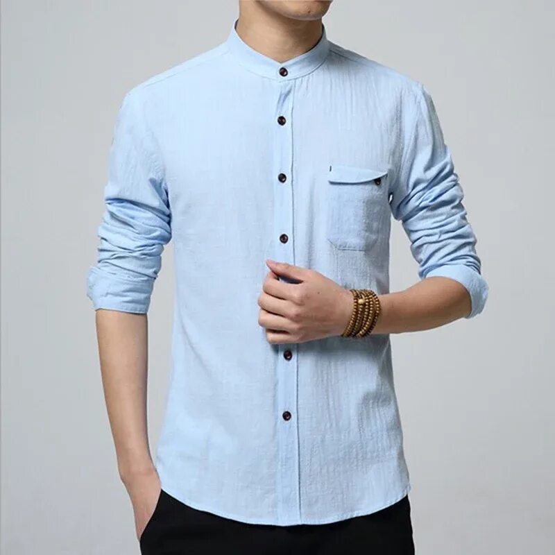 Воротник стоечка рубашка. Мужская рубашка sarino shirt slim fit. рубашка без воротника. рубашка мужская без воротника. рубашка с воротником стойкой.