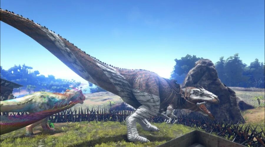 Ледяная виверна арк. Ледяная виверна арк. Карнотавр арк. Арк белый. Арк сурвайвал.