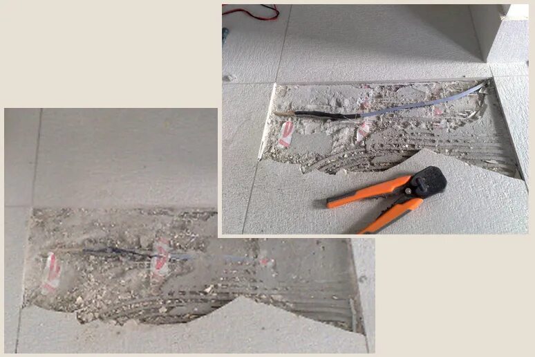 Поломка терморегулятора тёплого пола. Поврежден кабель теплого пола. Теплый пол нексанс. Прибор для поиска обрыва провода теплого пола. Электрический теплый пол сопротивление.