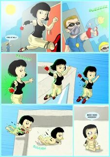 The comic's main character is Faith, from the game Mirror's Edge....