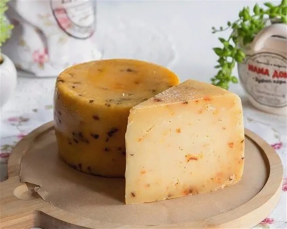 Сыр качотта с пажитником фото Сыр Качотта (с пажитником) 700 гр 1342121 в Лобне