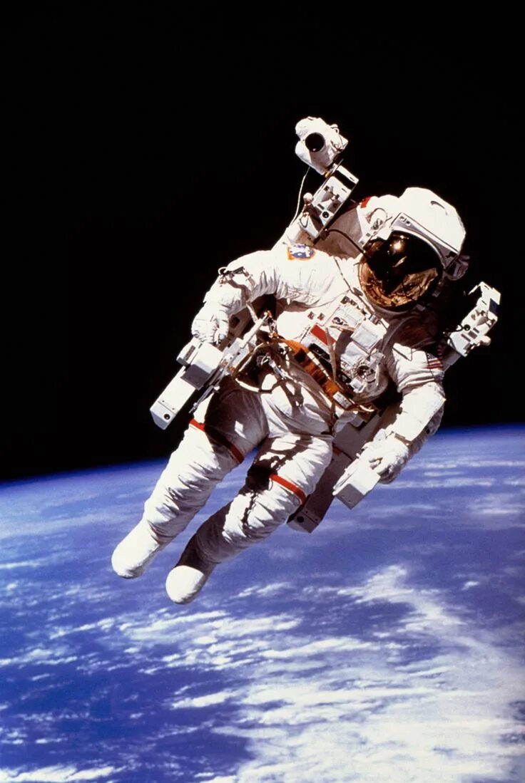 Walk in space. Walk in space