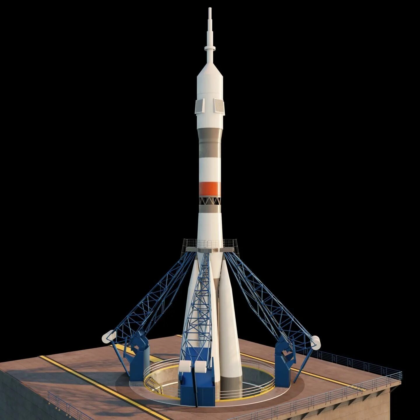 Rocket 3d model