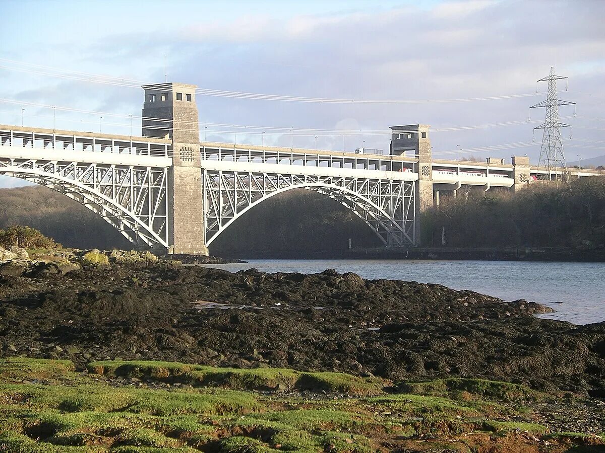 The first bridge was