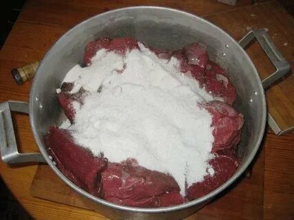 Мясо в соли
