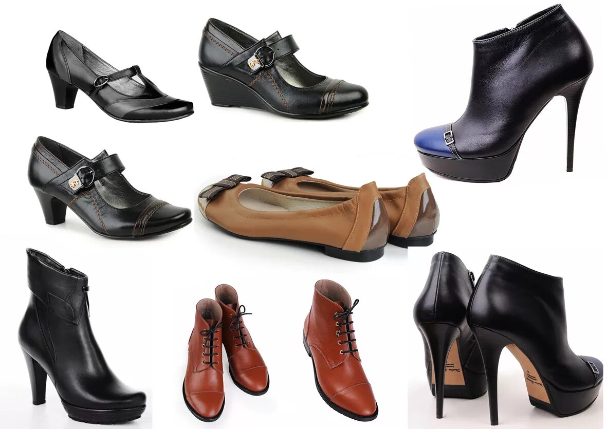 Кожаная обувь. Красивая кожаная обувь. Разная женская обувь. Ассортимент обуви. Дешевая обувь оптом