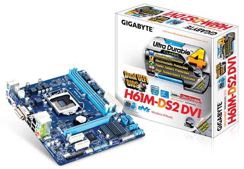 Gigabyte h61. Gigabyte lga1155 ga-h61m-ds2. Материнская плата Gigabyte h61. Gigabyte ga-h61m-ds2 DVI (Rev. 1.0). Материнская плата Gigabyte ga-h61m-hd2.