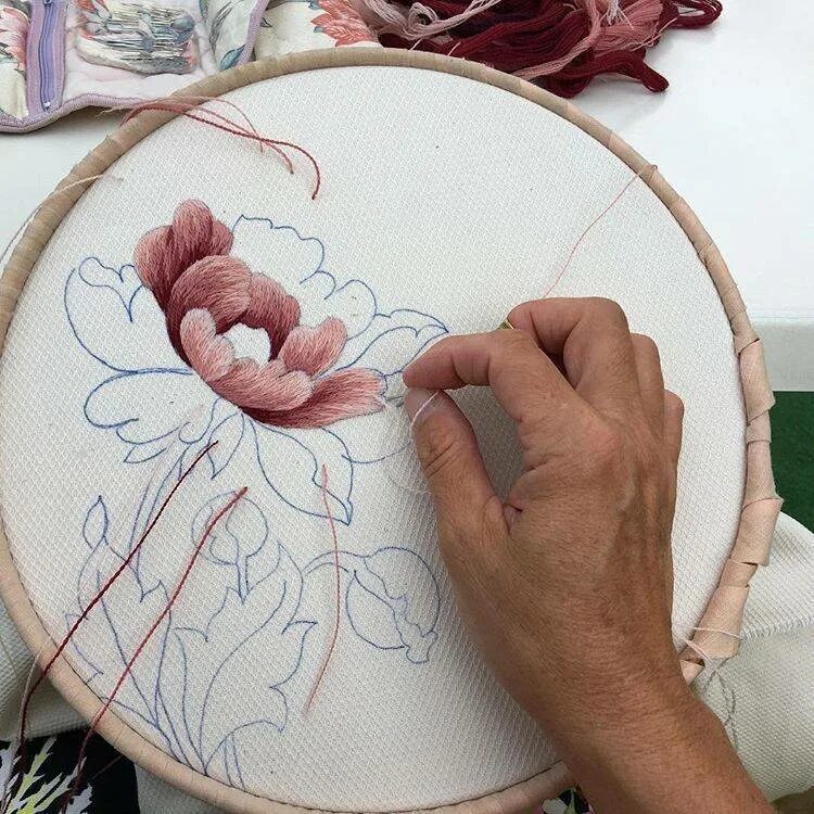 Вышивка стежками на одежде. Вышивка стежками. Стежки для вышивания нитками. Как вышивать ниткой на ткани. Вышивка из ниток на ткани.