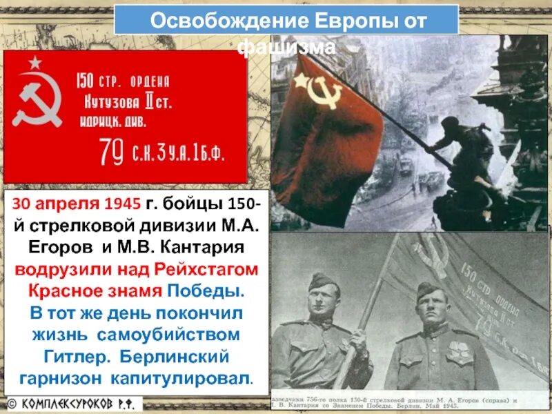 Освобождение европы от фашизма берлин