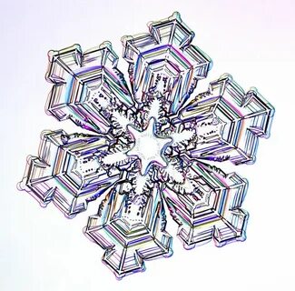 Шестигранная снежинка